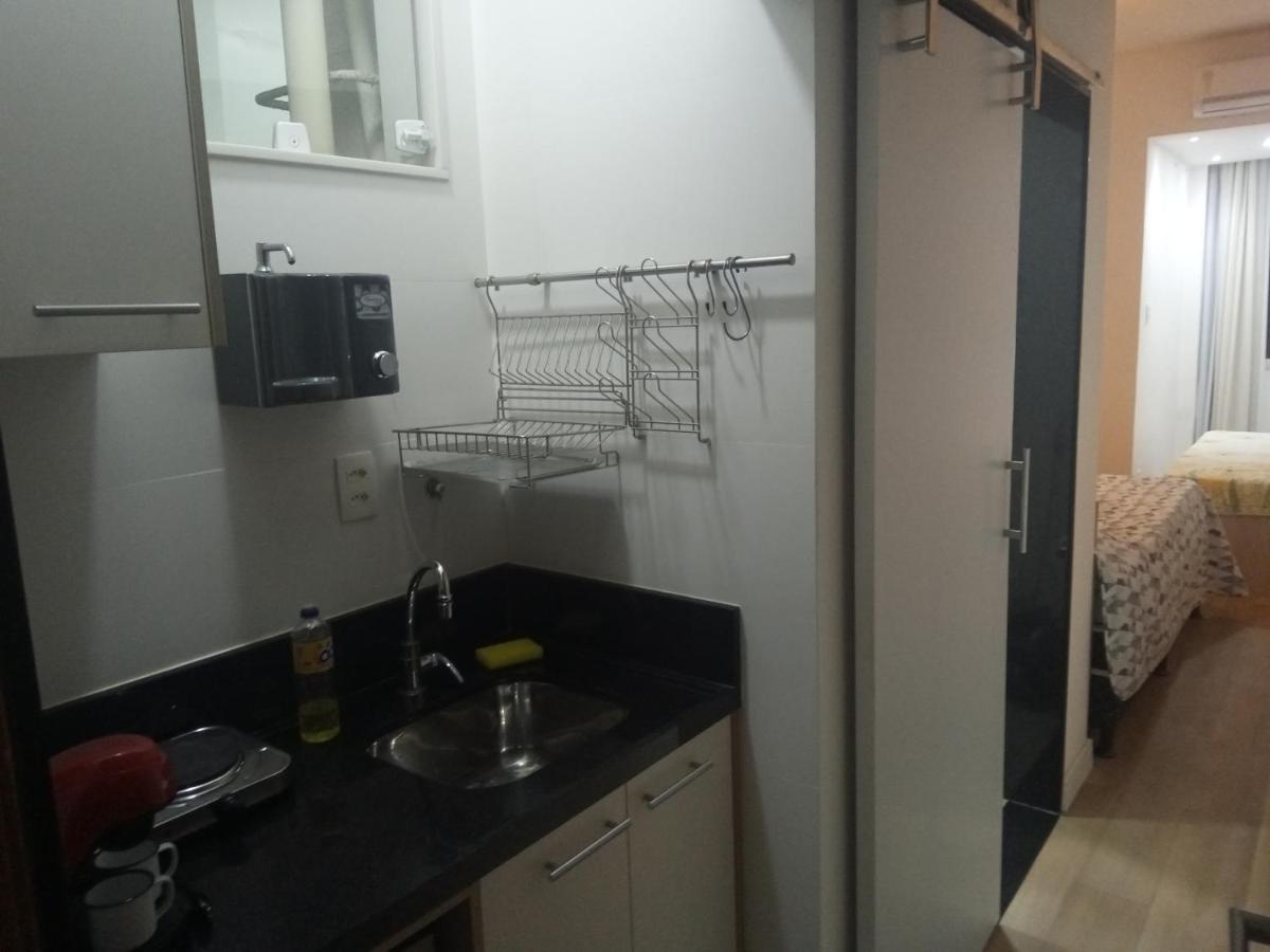 Excelente Flat Em Copacabana Rio de Janeiro Bagian luar foto