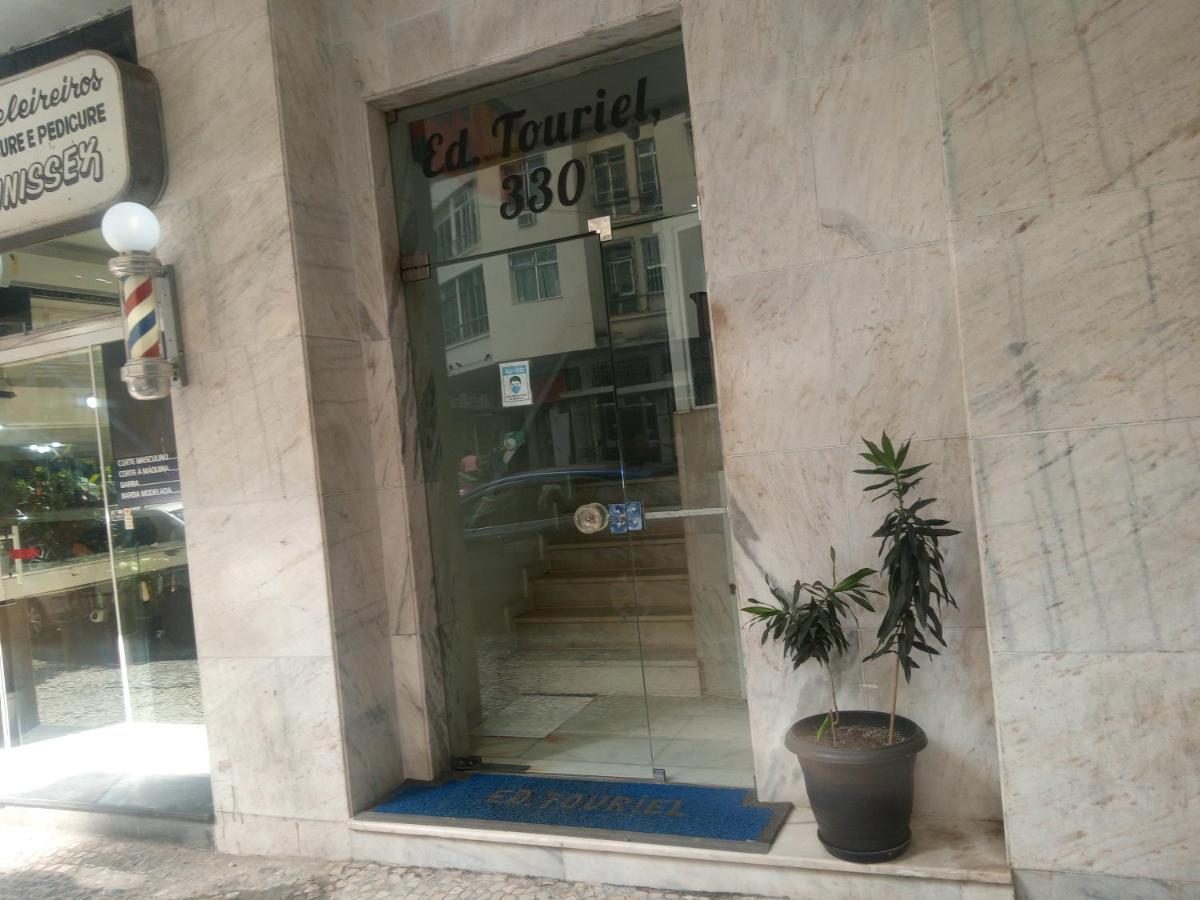 Excelente Flat Em Copacabana Rio de Janeiro Bagian luar foto