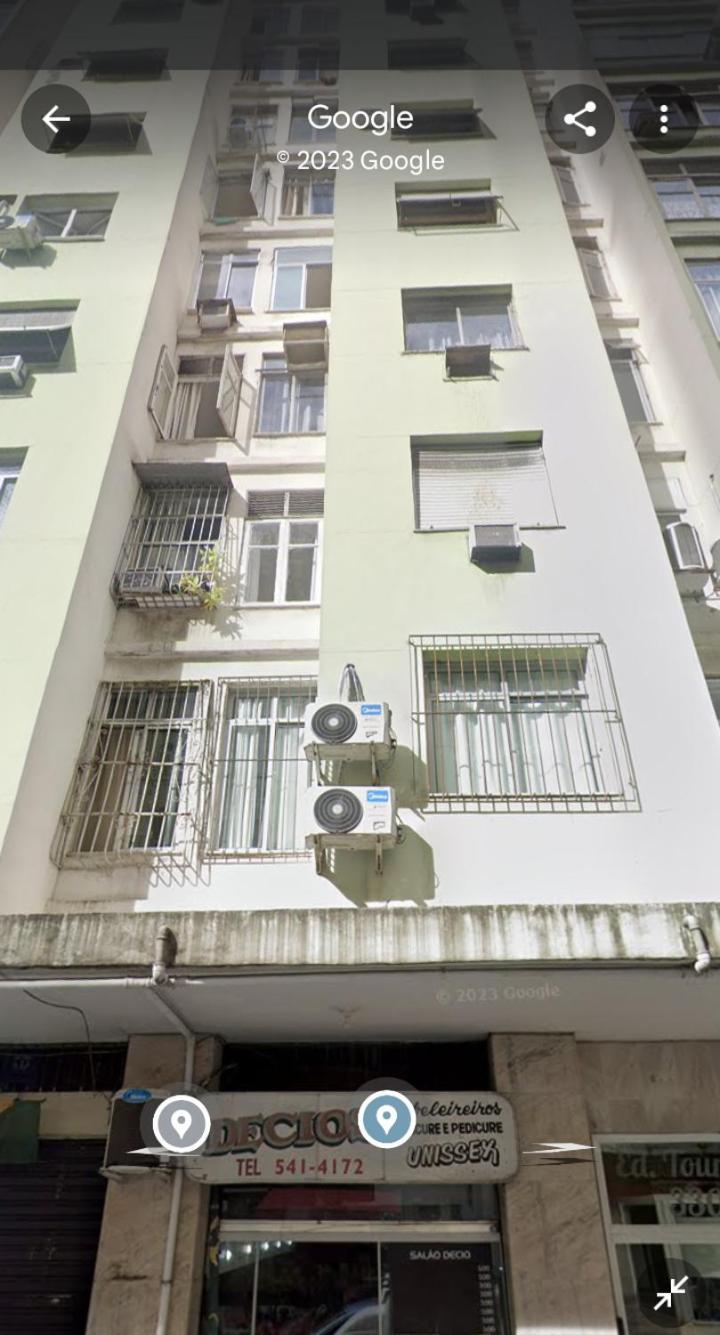Excelente Flat Em Copacabana Rio de Janeiro Bagian luar foto